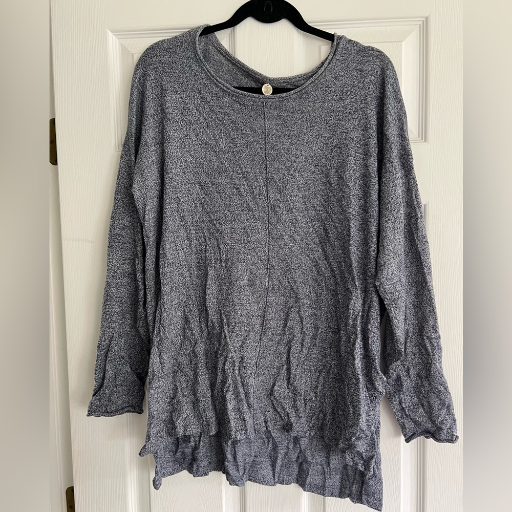 Thyme and Honey blue sweater. Size XL.